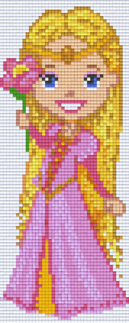 Princess Two [2] Baseplate PixelHobby Mini-mosaic Art Kits image 0